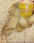 pure silk hand embroidery bridal blouse/maggam blouse/yellow bridal blouse/yellow hand embroidered blouse/heavy embroidery wedding blouse us