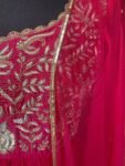 Pink Anarkali suit usa/anarkali kurta full sleeve/pink full sleeve anarkali/full sleeve dress anarkali/Indian dresses/hot pink anarkali usa