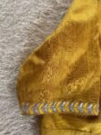 pure silk hand embroidery blouse/saree maggam blouse/black zardosi blouse/yellow hand embroidered blouse/green ready made blouse zardosi usa