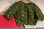 Women’s lehenga Set/green crop top lehenga/Indian crop top skirt USA/wedding lehenga choli USA/mehendi lehenga skirt with peach dupatta usa