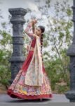Women’s pure kalamkari lehenga set/crop top lehenga/Hand painted lehenga USA/wedding lehenga USA/kalamkarilehenga choli/kalamkari lehenga se