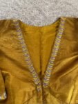 pure silk hand embroidery blouse/saree maggam blouse/black zardosi blouse/yellow hand embroidered blouse/green ready made blouse zardosi usa