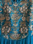 Anarkali suit usa/heavyhand embroidery anarkali kurta/seagreen anarkali dress/elbow sleeves dress anarkali/Indian dresses/sea green anarkali