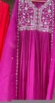 Pink Anarkali suit usa/anarkali pink kurta full sleeve/pink full sleeve anarkali/pink anarkali/Indian dresses/pink red anarkali with dupatta