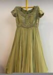 Green Anarkali suit usa/hand embroidery anarkali kurta/royal blue anarkali dress/sea green anarkali/Indian dresses/green layered anarkali US