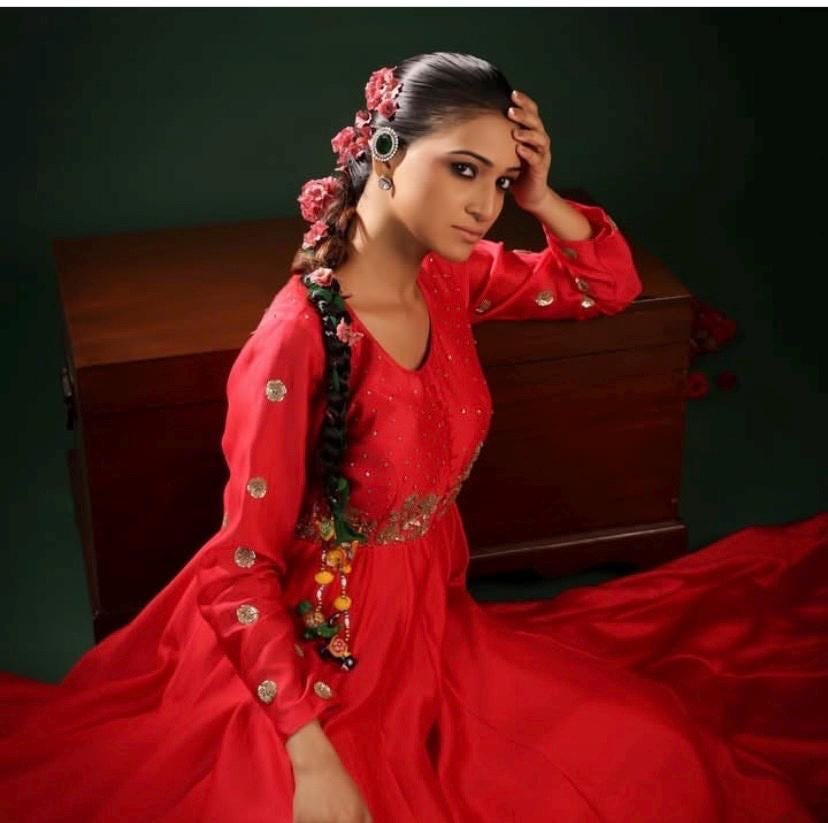 Red Anarkali suit usa/anarkali red kurta full sleeve/red full sleeve anarkali/red dress anarkali/Indian dresses/red anarkali suit set dupatt