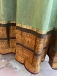 Anarkali usa/pink anarkali kurta/pure Handloom big border dress/pure kanchi cotton anarkali/ saree dresses/narayanpet kanchi handloom dress