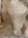 pure silk gold hand work blouse/gold stripes maggam blouse/pure tissue silk zardosi blouse/ hand embroidered blouse/ready made gold blouse