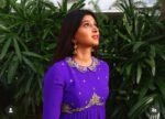 Hand embroidered Anarkali dress/purple anarkali suit set/purple hand work anarkali USA/Indian dresses/purple full sleeves embroidered Anarka