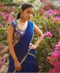 Women’s lehenga Set/blue crop top lehenga set/Indian dual tone crop top skirt USA/wedding half saree/royal blue lehenga skirt with dupatta