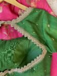 pure silk hand embroidery blouse/saree maggam blouse/green zardosi blouse/hand embroidered moderblouse/green ready made blouse zardosi usa