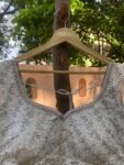 Hand Embroidered Silk Saree Blouse: Silver Zardosi Crop Top