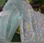 Blue Hand Embroidered Anarkali Suit with Dupatta