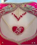 pure silk hand embroidery blouse/saree maggam blouse/red zardosi blouse/dark red hand embroidered blouse/red ready made blouse zardosi usa