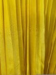 Yellow Anarkali Suit: Hand Embroidered Zardosi Indian Dress