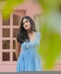 Blue Anarkali suit usa/light blue anarkali kurta/ sleeveless anarkali/blue hand embroidered dress/Wedding outfit/blue kurta hand woranarkali