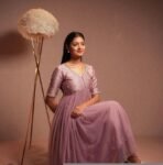 Pink Anarkali Suit:Hand Embroidered Indian Dress, soft net anarkali,hand embroidered anarkali dress,pink anarkali dress/Indian anarkali dres