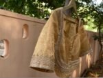 Pure Silk Saree Blouse:Golden Zardosi Hand Embroidery, Elbow Sleeve,golden tissue blouse,handwork blouse,silver blouse,golden blouse USA