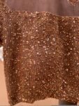 Sequin Embroidered Lehenga Set: Satin Skirt & Net Crop Top