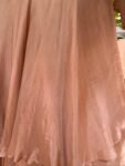 Sequin Embroidered Lehenga Set: Satin Skirt & Net Crop Top