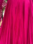 Pink Embroidered Lehenga Choli Set: Silk Crop Top Skirt, Wedding Party Wear,Lehenga crop top set,blue lehenga,party wear lehenga,Indian outf