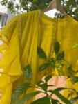 Mustard Yellow Ruffle Saree: Georgette Cocktail Sari with Embroidered Blouse, ruffle saree blouse , mehendi saree, haldi saree,cocktail sare