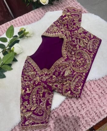 pure silk hand embroidery bridal blouse/ maggam blouse/pink bridal zardosi blouse/hand embroidered blouse/heavy embroidery wedding blouse us