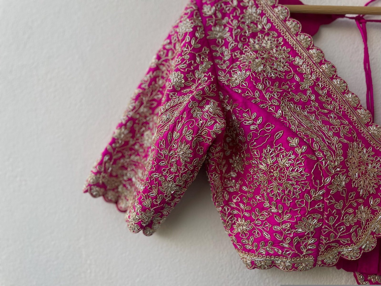 pure silk hand embroidery bridal blouse/pink maggam blouse/bridal zardosi blouse/wedding hand embroidered blouse/pinheavy embroidery blouse