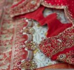 pure silk hand embroidery bridal blouse/ maggam blouse/red bridal zardosi blouse/red hand embroidered blouse/heavy embroidery wedding blouse