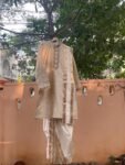 pure silk Dhoti kurta/mens kurta set/cream mens kurta /white mens kurta/Indian mens wear/wedding kurta/pattu indiagroom wedding indian kurta