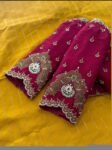 Hand Embroidered Zardosi Silk Blouse/Maroon Red Maggam Saree Blouse/red kundan blouse/burgundy blouse,kundan work blouse,mix and match blous