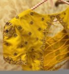 pure silk hand embroidery blouse/saree maggam blouse/yellow zardosi blouse/hand embroidered blouse /mustard yellow ready made blouse zardosi