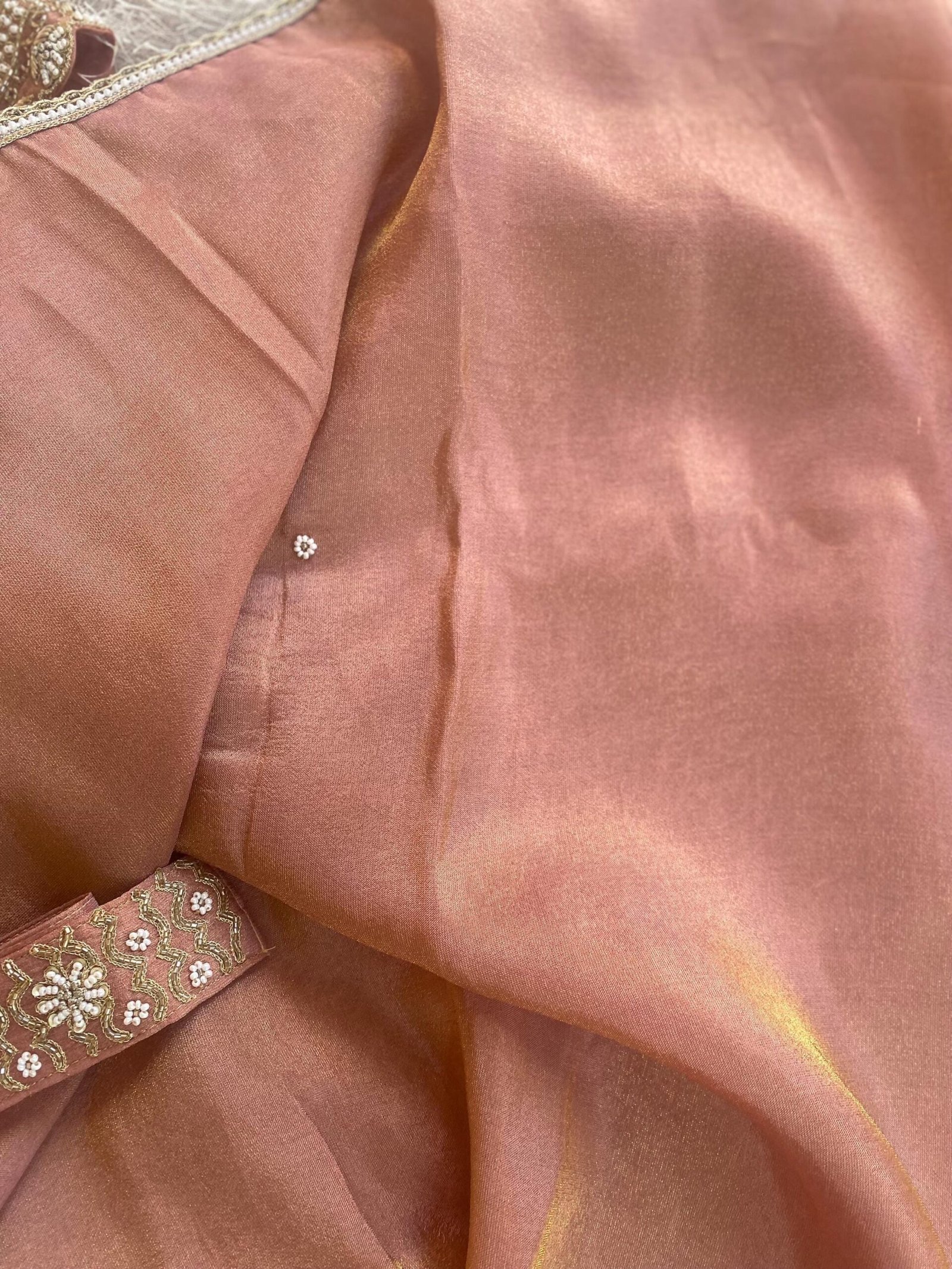 Yellow tissue silk saree with Embroidered blouse|tissue saree with readymade blouse/cocktailsarees USA/yellow shimmer silk saree/haldi saree