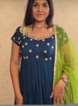 Blue Anarkali suit usa/anarkali kurta shirt sleeve/ blue anarkali with dupatt/shortsleeve dress anarkali/Indian dresses/blue Indian anarkali
