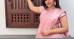 Women’s lehenga set/pink croptop lehenga/Indian crop top skirt USA/hand embroidered lehenga set dupatta/pink lehenga skirt/pink lehenga set