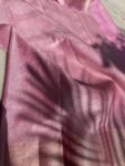 Traditional border silk saree with stitched blouse|traditional saree with readymade blouse/silk sarees USA/semi silk saree/blue silk saree