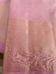 Traditional border silk saree with stitched blouse|traditional saree with readymade blouse/silk sarees USA/semi silk saree/blue silk saree