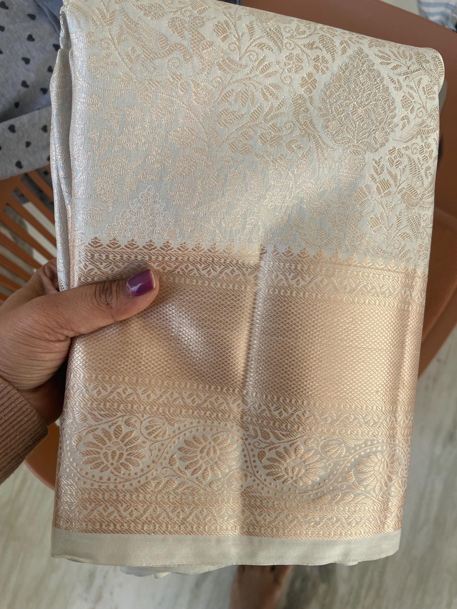 Traditional border silk saree with stitched blouse|traditional saree with readymade blouse/silk sarees USA/semi silk saree/blue silk saree