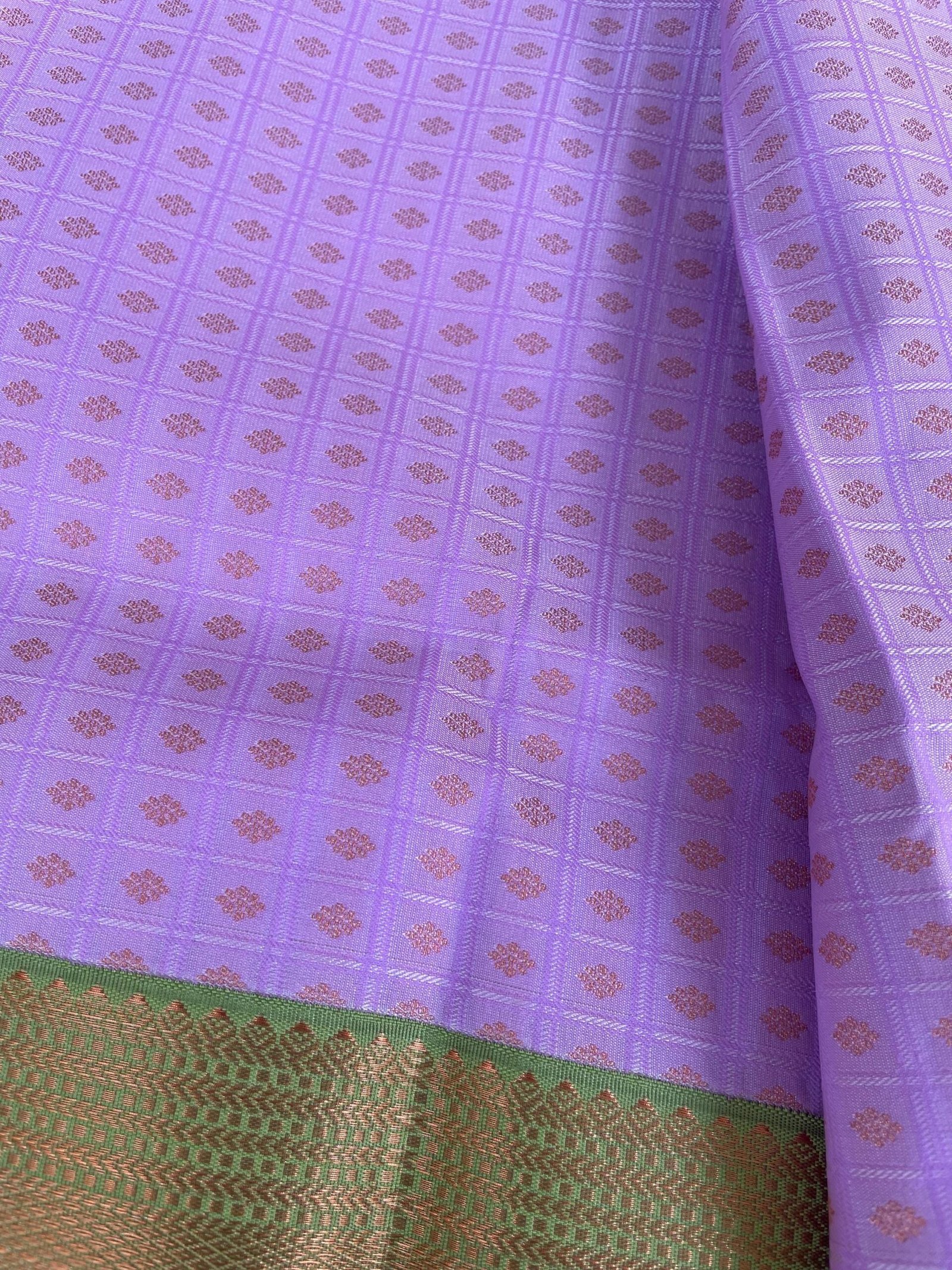 Traditional border silk saree with stitched blouse|traditional saree with readymade blouse/silk sarees USA/semi silk saree us/lavender saree