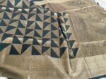 Traditional border silk saree with stitched blouse|traditional saree with readymade blouse/silk sarees USA/semi silk saree/black silk saree
