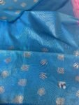 Traditional border silk saree with stitched blouse|traditional saree with readymade blouse/silk sarees USA/semi silk saree us/lavender saree