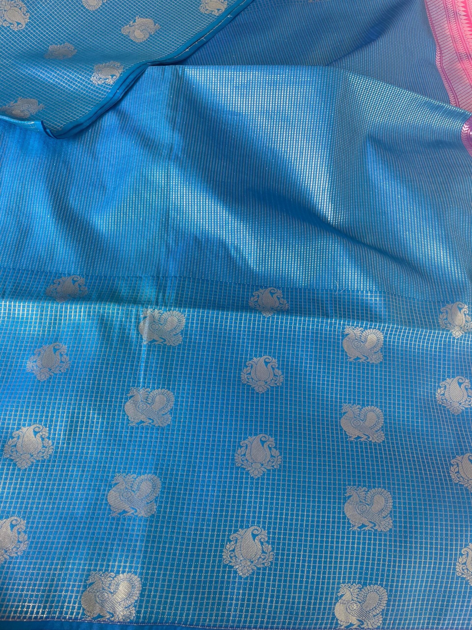 Traditional border silk saree with stitched blouse|traditional saree with readymade blouse/silk sarees USA/semi silk saree us/lavender saree