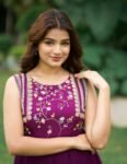 Hand embroidered Anarkali dress/purple anarkali suit set/purple hand work anarkali USA/Indian dresses/purple full sleeves embroidered Anarka