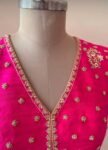 Pink Anarkali suit usa/anarkali kurta full sleeve/pink full sleeve anarkali/full sleeve dress anarkali/Indian dresses/hot pink anarkali usa