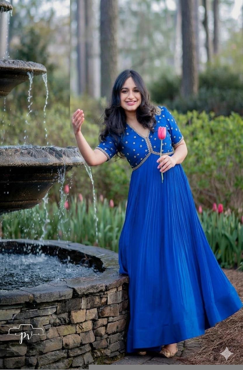 Pink Anarkali suit usa/anarkali kurta elbow sleeve/pink anarkali dupatta/blue dress anarkali/Indian dresses/red hand work anarkali kurta usa