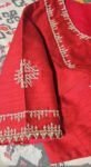 pure silk hand embroidery blouse/saree maggam blouse/red zardosi blouse/red hand embroidered moderblouse/red muggu ready made blouse USA