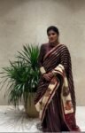 Women’s pure kalamkari lehenga set / crop top lehenga / Hand painted lehenga USA / wedding lehenga USA / kalamkarilehenga choli /voggish usa