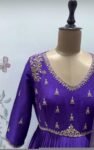 Pink Anarkali suit usa/anarkali pink kurta 3/4 sleeve/purple full sleeve anarkali/pink anarkali/Indian dresses/purple anarkali with dupatta