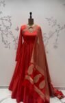 Orange Anarkali suit usa/anarkali orange kurta full sleeve/orange sleeve anarkali/green anarkali/Indian dresses/pure anarkali with dupatta