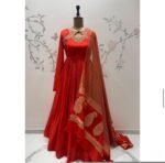 Orange Anarkali suit usa/anarkali orange kurta full sleeve/orange sleeve anarkali/green anarkali/Indian dresses/pure anarkali with dupatta